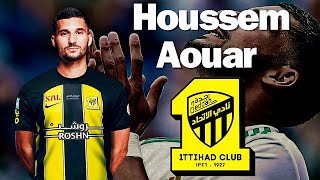 Houssem Aouar welcome to ittihad  Algerian national team star [upl. by Ttessil]