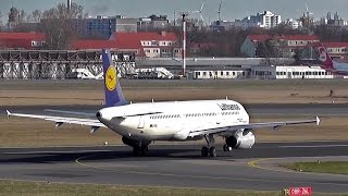 Typical shortcut to takeoff at Berlin Tegel Airport  Lufthansa Airbus A321231 DAISL quotArnsbergquot [upl. by Itsirhc346]