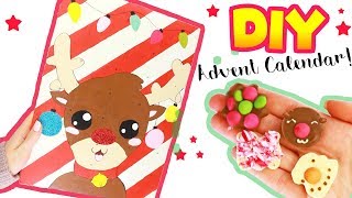 DIY Cute ADVENT CALENDAR EASY Xmas CHOCOLATES  XMAS DIY [upl. by Hatti]