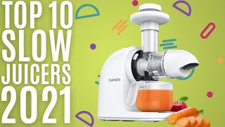 Top 10 Best Slow Masticating Juicer Machines of 2021  Cold Press Juicer Extractor  Slow Juicer [upl. by Catt]