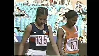 P T Usha Wins Silver In 1986 Seoul Asian Games 100 Meters [upl. by Brenton827]