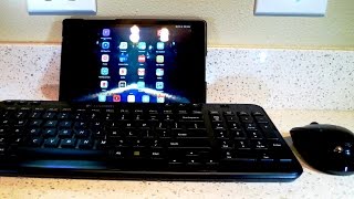 How to connect a Mouse and Keyboard to Tablet Easy Tutorial [upl. by Alleciram]