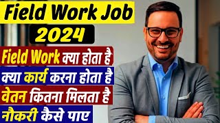 Field Work Job Kya Hota Hai  Kaise Kare  Skill  Salary  Work in Hindi Fieldwork [upl. by Tarrant]