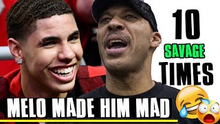 Lamelo  Top 10 Times He Made Lavar MAD [upl. by Pogah]