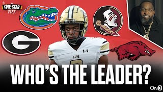 FSU Florida Georgia amp Arkansas Football  Leader ANNOUNCED  Elite LB Tavion Wallace [upl. by Lattie]