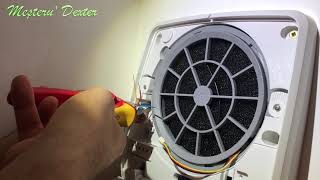 Instalare si testare ventilatie cu recuperator de caldura NovingAir Phantom [upl. by Cheri]