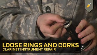 Loose Rings and Corks Clarinet Instrument Repair [upl. by Mont567]