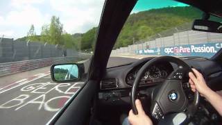 Nurburgring BMW E46 323i 2nd round ever [upl. by Teriann]