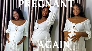 SURPRISE Pregnant Again  How I found out I was having twins 😱 [upl. by Delanty808]