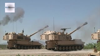 M777 Howitzers amp M109 Paladins  Heavy Metal Artillery Live Fire [upl. by Ardnaxila]