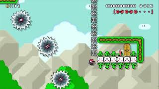 Super Mario Maker  Uncleared Precise SMW level for Team 0 [upl. by Niraa210]