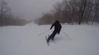 2018 Volkl 90Eight W  SkiEssentialscom Ski Test [upl. by Nalak]