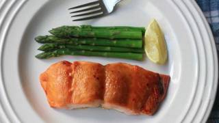 Miso Maple Salmon Recipe  Broiled Salmon with Miso Maple Glaze [upl. by Cul991]