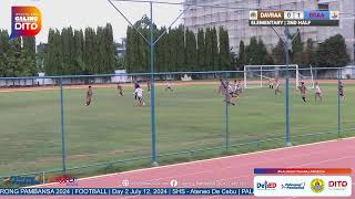 PALARONG PAMBANSA 2024  FOOTBALL SHSATENEO DE CEBU [upl. by Auohs]