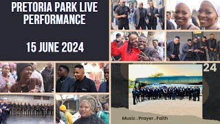 PRETORIA PARK CHOIR LIVE PERFORMANCE  Youth Day Celebration [upl. by Shu687]