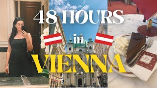 48 HOURS IN VIENNA VLOG Top Things to See amp Do in Vienna Austria [upl. by Ovatsug]