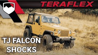 TeraFlex Falcon TJ Series 3 Shocks [upl. by Henrie97]