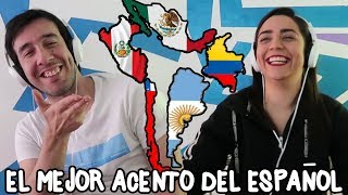 Duelo de ACENTOS de LATINOAMERICA Que país ganara [upl. by Earahs952]