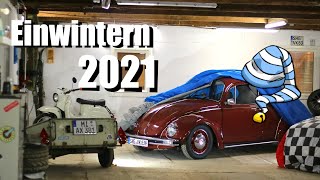 VW Käfer Vlog 20  Ab in den Winterschlaf  Test eines Ladeerhaltungsgerätes  alexmittm [upl. by Juster260]