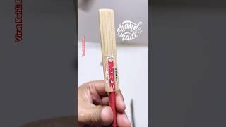 New mini handmade mrf cricket bat  Miniature bat of virat kohli cricket art diy handmade toys [upl. by Line]