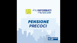 Pensione lavoratori precoci  Requisiti e domanda 2022 [upl. by Land]