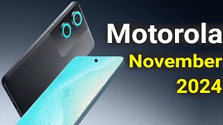 Motorola Top 3 UpComing Phones November 2024 [upl. by Charo]