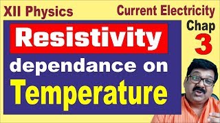 312  Resistivity dependance on temperature  Resistivity  Hindi  arvind academy [upl. by Anattar]