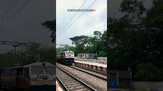 KARWARKSR SF EXPRESS PASSING AT MALLESHWARAM 😍 train traindriver locopilot indianrailways [upl. by Maiocco]