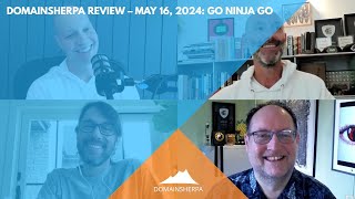 Cracking the Domain Code Insights from NameNinja  DomainSherpa Podcast  May 16 2024 [upl. by Harwin]