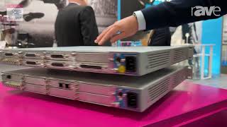 ISE 2024 LAWO Shows Off Power Core SoftwareDefined DSP Mixing Engine [upl. by Akemot]