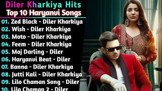 Diler Kharkiya New Haryanvi Songs  New Haryanvi Jukebox 2021  Diler Kharkiya All Superhit Songs [upl. by Ittocs]