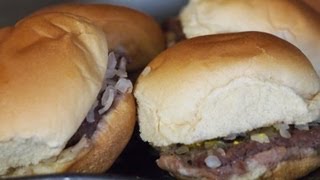 The Best White Castle Slider Recipe On YouTube  White Castle Cheeseburger [upl. by Ardene]