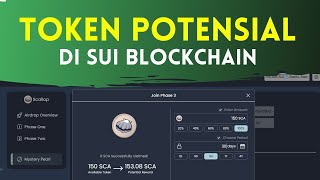 TOKEN POTENSIAL di Ekosistem SUI Blockchain  SCALLOP  Token SCA [upl. by Bink]