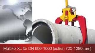 MultiFix XL DN 6001000 Rohrgreifer [upl. by Robaina]