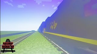 Locotrol MRS em alta velocidade  Minecraft [upl. by Ledda]