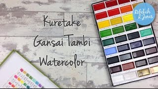 Kuretake Gansai Tambi Watercolor Review Set Up amp How To [upl. by Dranreb998]