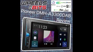 Pioneer DMHA3300DAB Double din stereo DMHA3300DABAN Review Car Stereo USB DAB Radio Spotify [upl. by Amory]