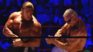 Scott Steiner and Triple H’s feats of strength competitions [upl. by Bonaparte]