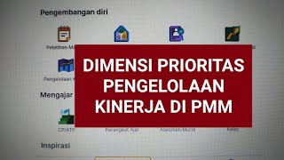 Dimensi Prioritas dan Indikator Rapor Pendidikan di Pengelolaan Kinerja di PMM [upl. by Anitirhc]