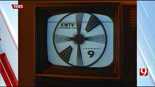 NEWS 9 ARCHIVES  KWTV 40th Anniversary 1993 [upl. by Anilehcim182]