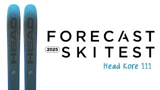 2025 Head Kore 111 Review  Forecast Ski Test [upl. by Ened478]