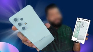 Samsung Galaxy A74 5G Unboxing price first look amp specification [upl. by Chevalier]