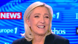 Marine Le Pen dans le Grand RendezVous Europe 1 CNEWS du 10 décembre 2023 intégrale [upl. by Airdua]