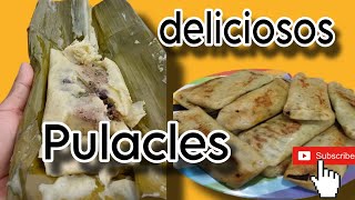 Pulacles o tamales de frijoles deliciosos Haztelos pruébalo [upl. by Ottilie]