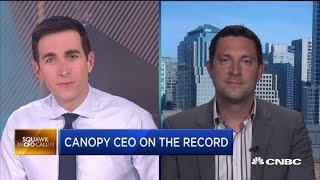 Canopy Growth CEO on marijuana legalization in the United States [upl. by Edris379]