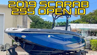 2019 Scarab 255 Open ID for sale at Seven Sports Marine in the Florida Keys [upl. by Yeoz710]