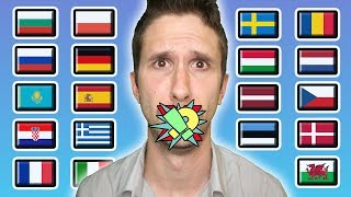 The Hardest Tongue Twisters In 19 Different Languages [upl. by Neeroc395]