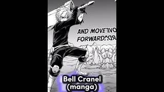 Bell cranel anime vs Bell manga danmachi capcut edit anime manga [upl. by Gilli]