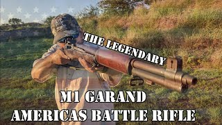 The M1 Garand Americas Battle Rifle Reviewing the Legendary Rifle [upl. by Eulau]