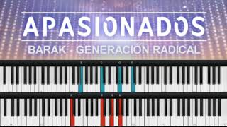 APASIONADOS  BARAK  COVER PIANO [upl. by Sesylu]